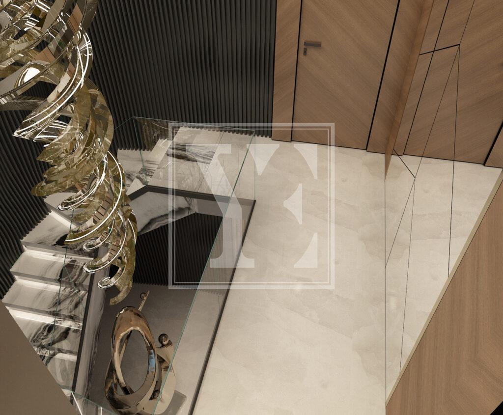 ویلای لوکس و مدرن 3+1 در منطقه زیبا در تپه