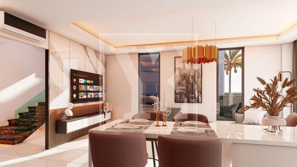 ویلای شیک و دنج 3+1 در منطقه نیکا در پایالار