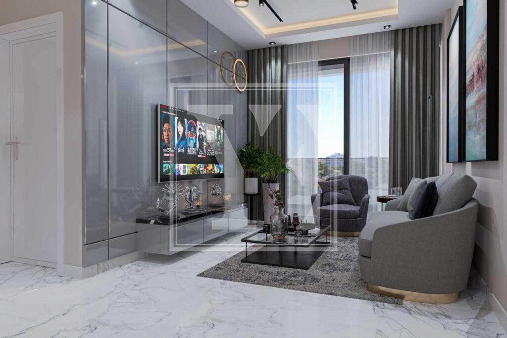 Квартира 2+1 з чудовим розташуванням для інвестицій в Авсалларі