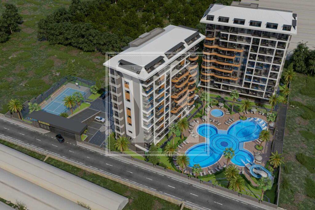 Квартира 2+1 з чудовим розташуванням для інвестицій в Авсалларі