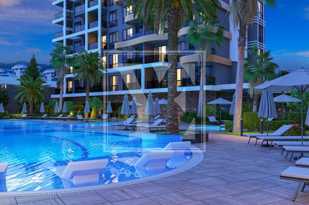 Квартира 2+1 з чудовим розташуванням для інвестицій в Авсалларі