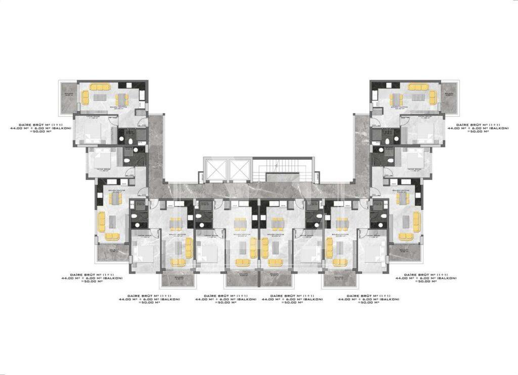 Продается уютная квартира 1+1 в Каргыджаке