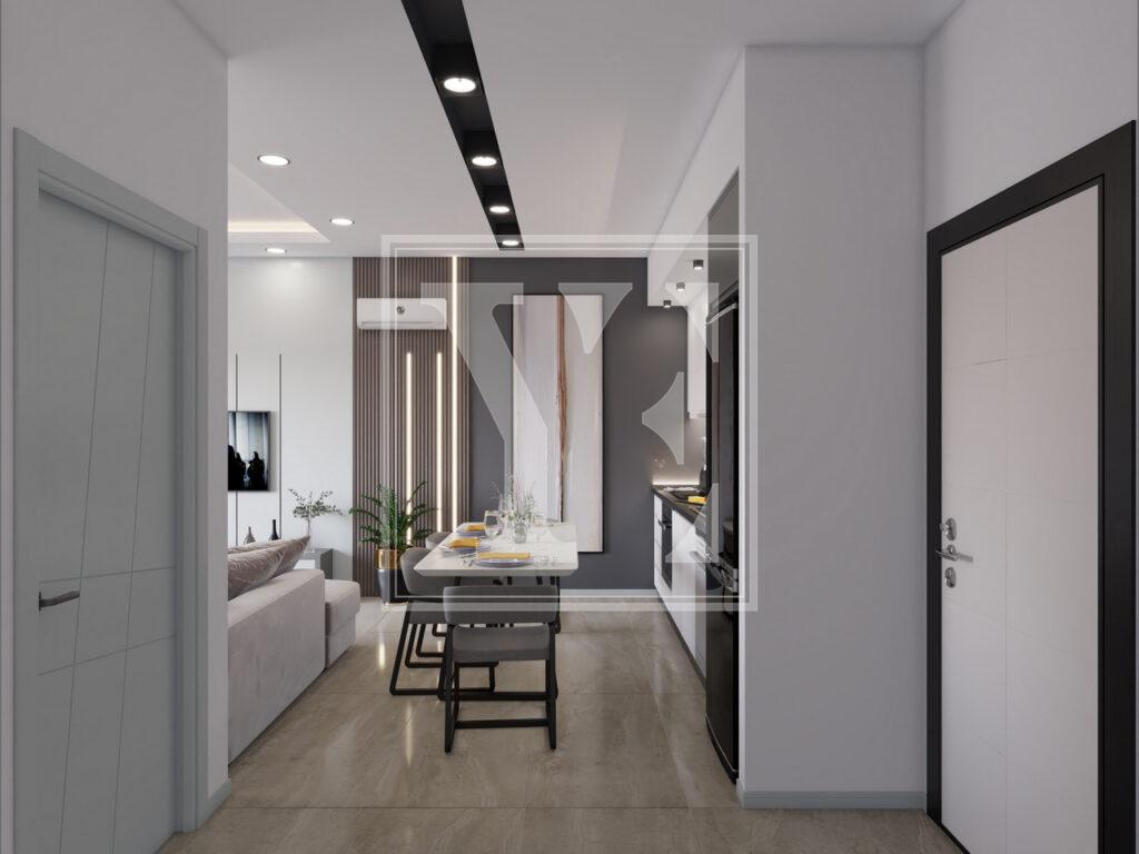 آپارتمان زیبا و دنج 2+1 برای سرمایه گذاری در محمودلار