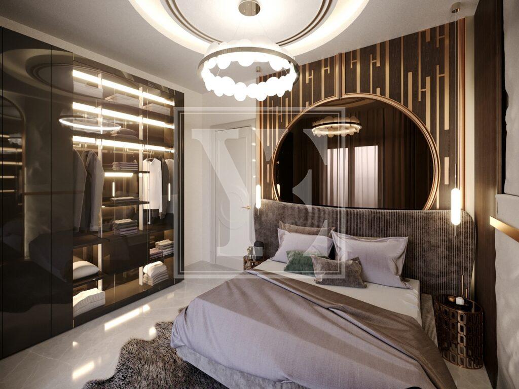 Новая элегантная квартира 1+1 в районе Демирташа