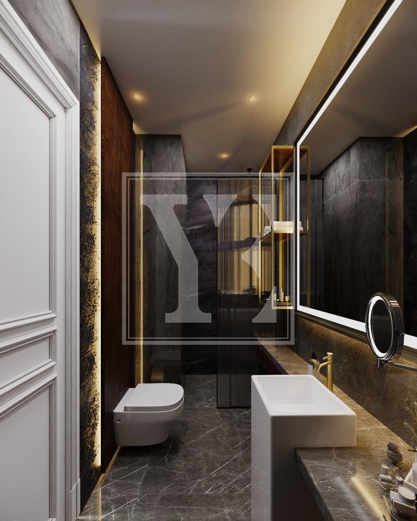 Wonderful apartment 2+1 in the nice project in Kestel