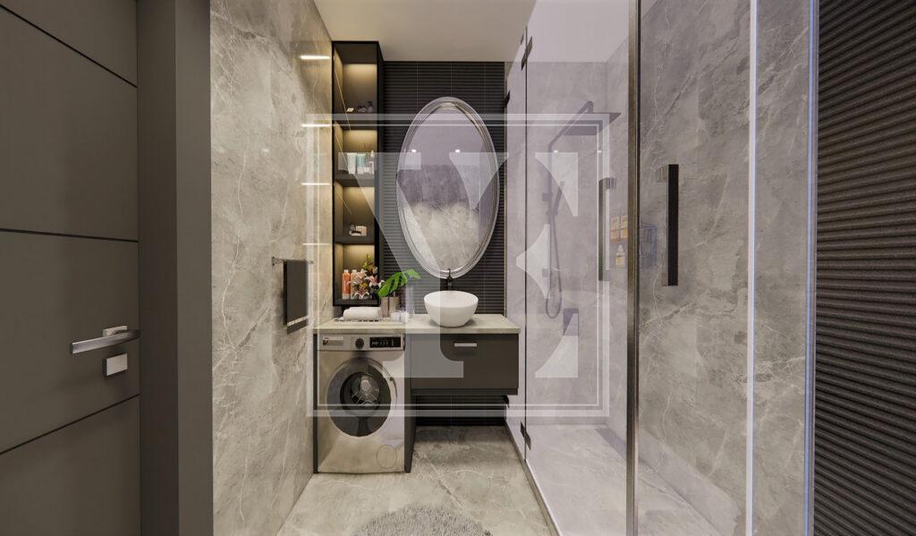 1+1 cozy apartment in Gazipaşa for Sale