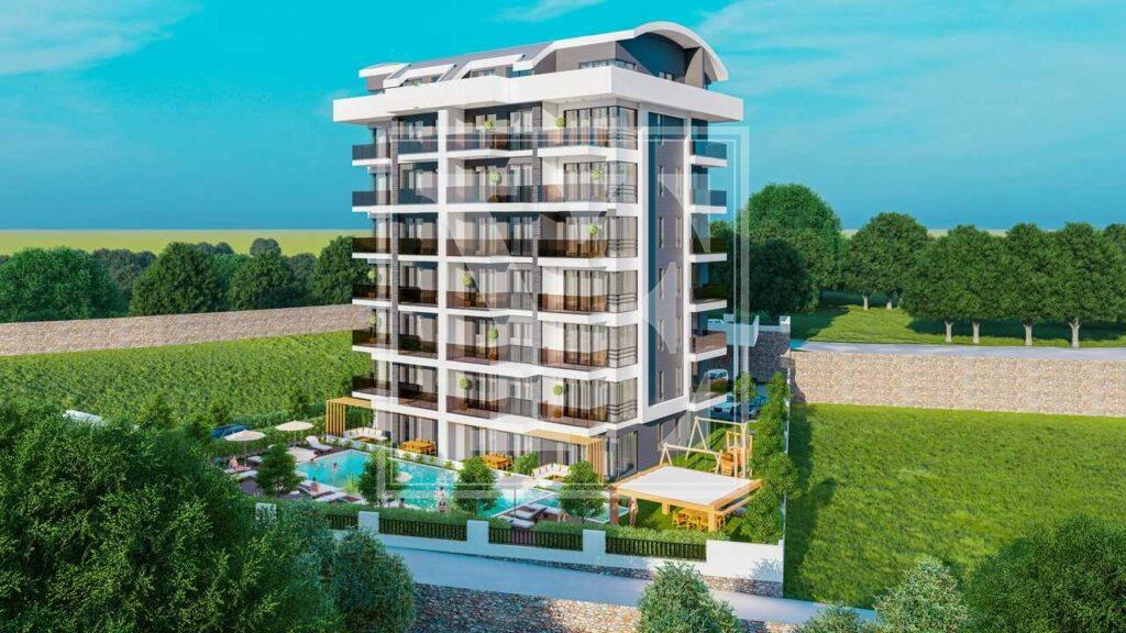 Красивый дуплекс 2+1 в красивом районе Демирташа