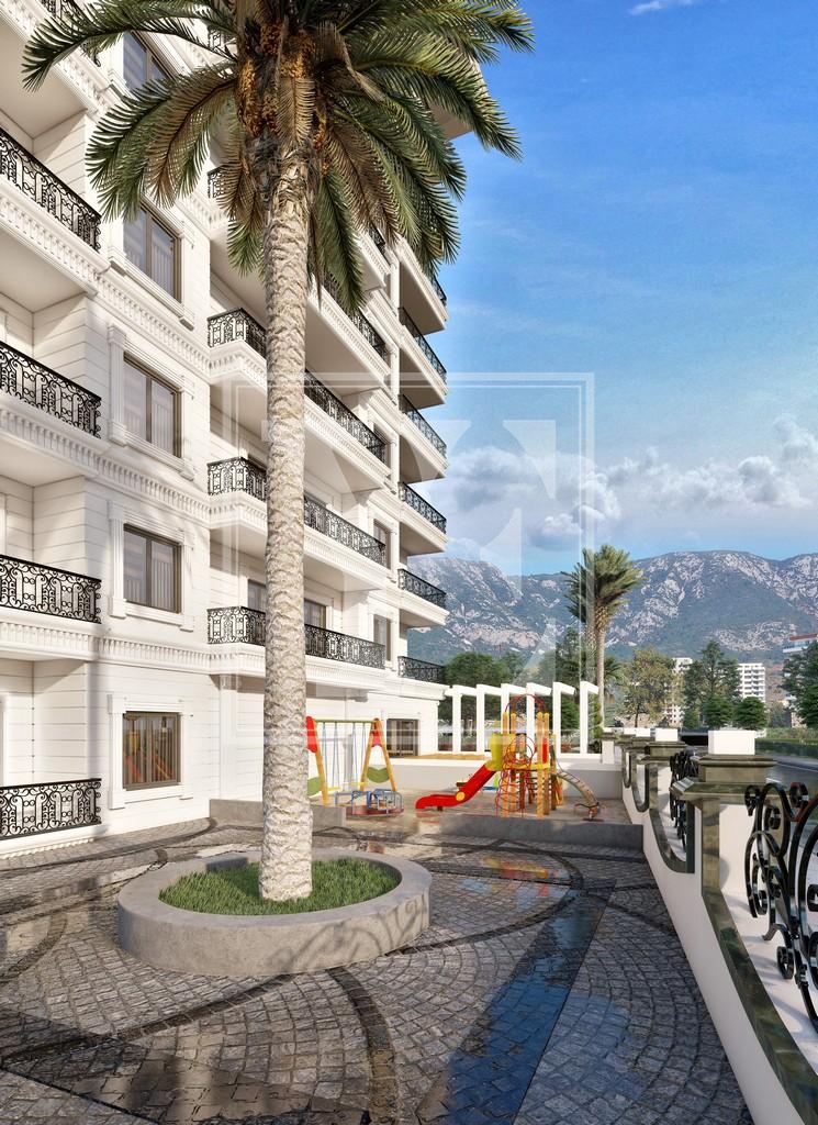 Дуплекс на крыше 4+1 в красивом районе Махмутлара