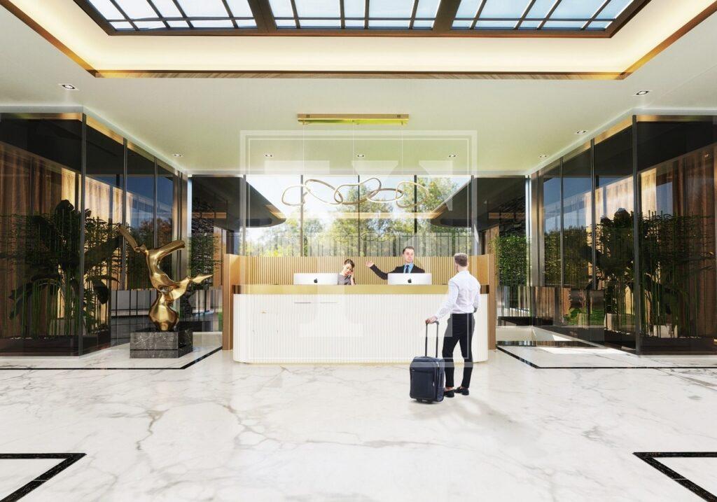 Красивая и современная квартира 1+1 в элитном проекте в Алании