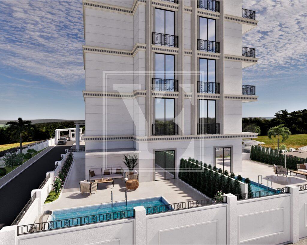 Красивый садовый дуплекс 2+1 для инвестиций в красивом районе Авсаллара.