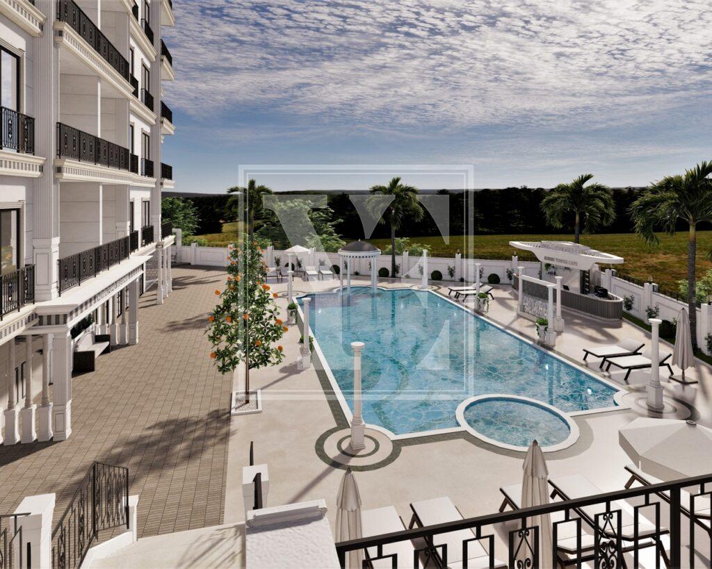 Хороша квартира 1+1 для інвестицій в красивому районі в Авсалларі