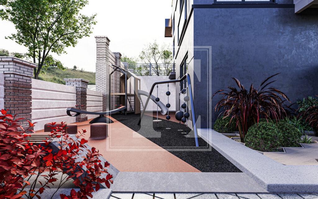 Schöne Garten-Maisonette 2+1 mit schöner Lage in Cikcilli, Alanya