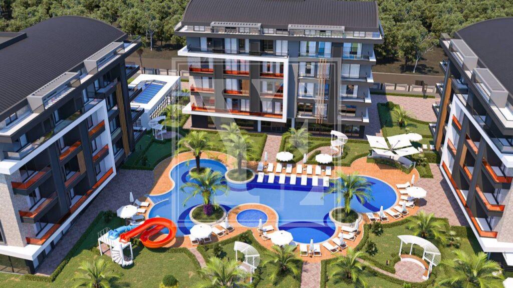 Modern apartment 1+1 in the best area of Oba