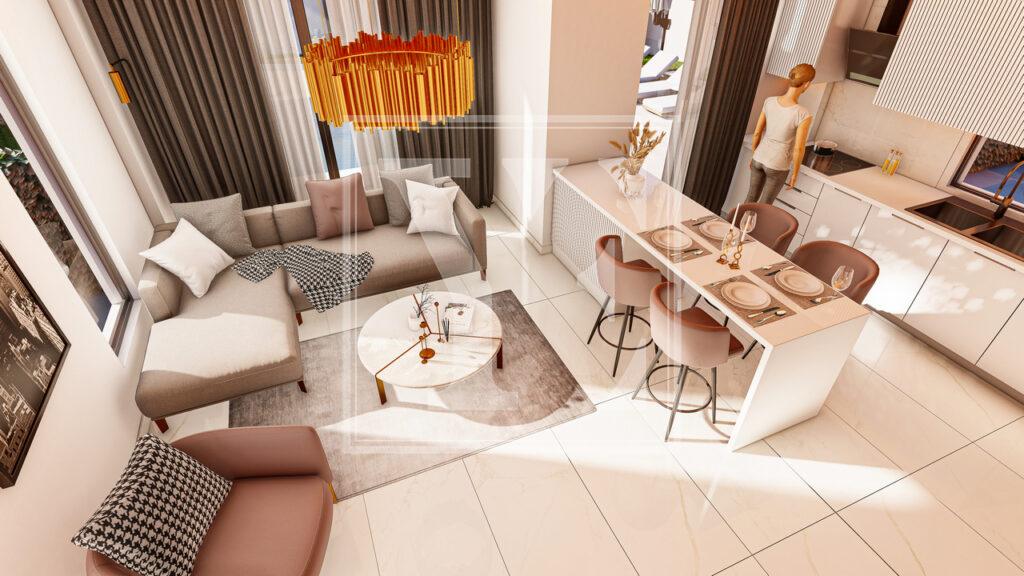 ویلای شیک و دنج 3+1 در منطقه نیکا در پایالار