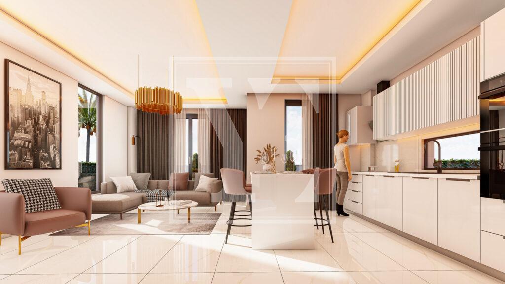 ویلای شیک و دنج 3+1 در منطقه نیکا در پایالار