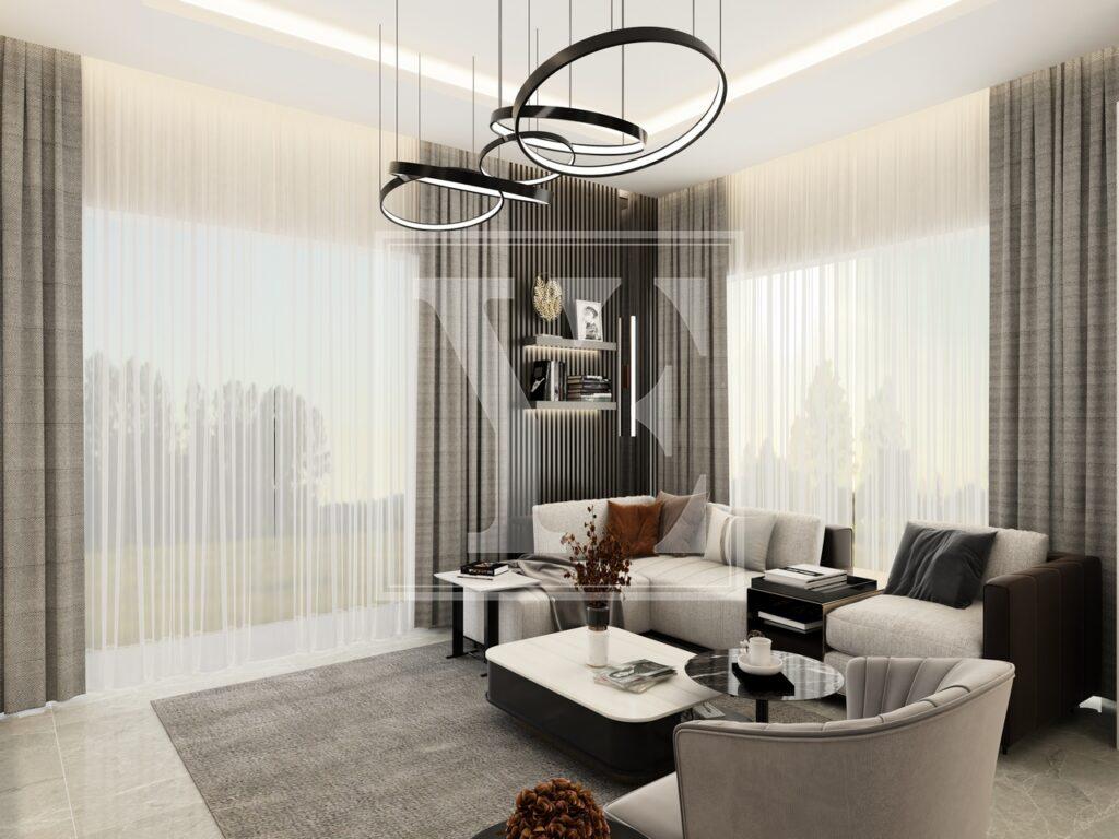 Cozy apartment 1+1 for investment in the beautiful area in Kargicak