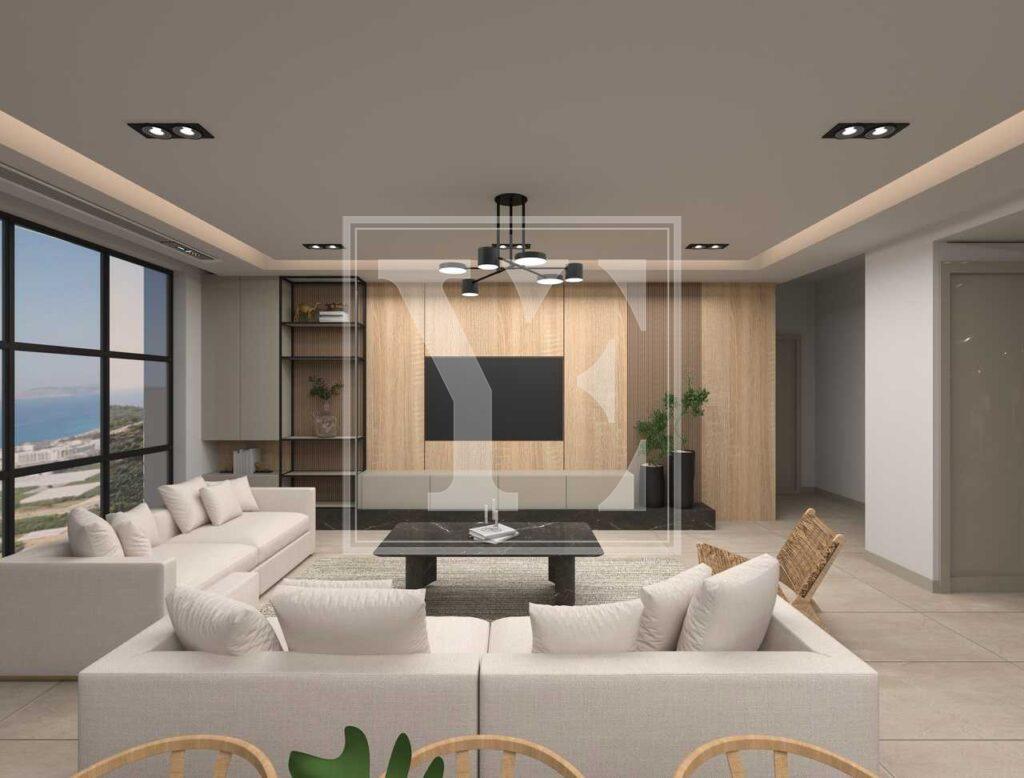 باغ دوبلکس 2+1 در پروژه شگفت انگیز با چشم اندازی عالی از کارگیجک (فروخته شد)