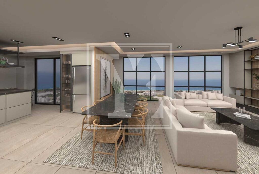 باغ دوبلکس 2+1 در پروژه شگفت انگیز با چشم اندازی عالی از کارگیجک (فروخته شد)