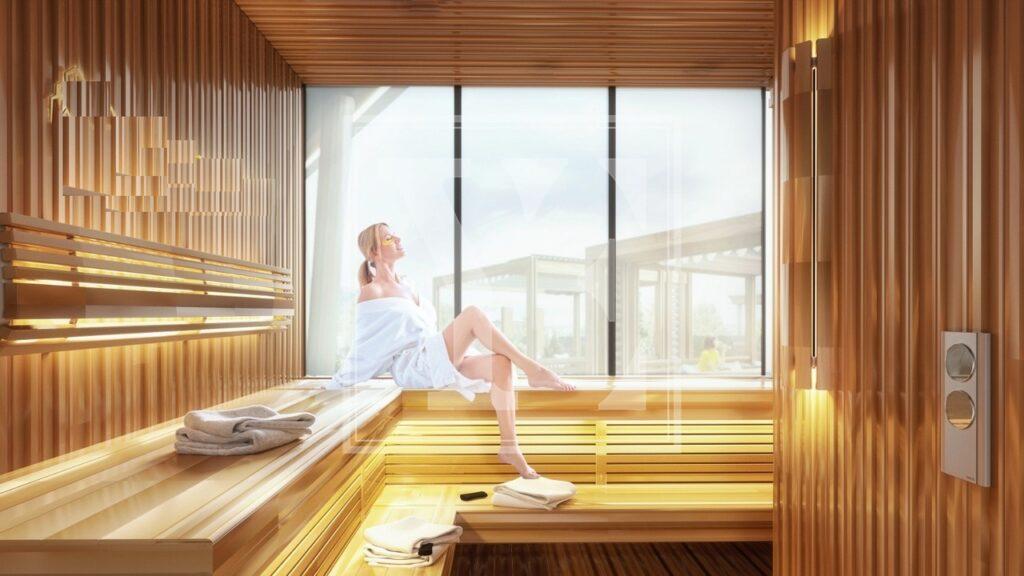 Красивий і сучасний дуплекс на даху 3+1 в елітному проекті в Аланії