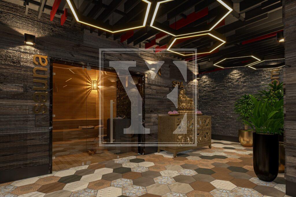 Красивый и роскошный дуплекс на крыше 2+1 недалеко от пляжа в центре Алании