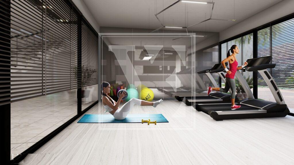 Красивий і сучасний дуплекс на даху 3+1 в елітному проекті в Аланії