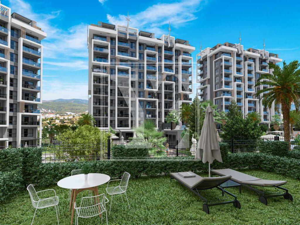 Продається шикарна 1+1 квартира в Авсалларі