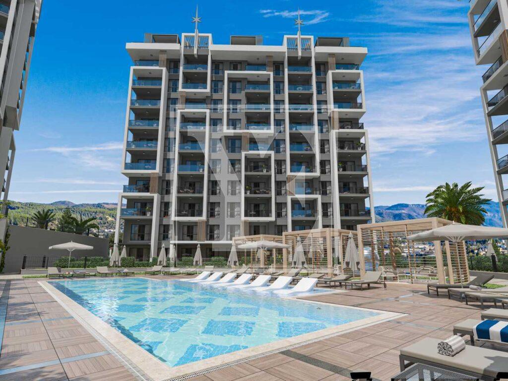 Элегантная квартира 2+1 в Авсалларе на продажу