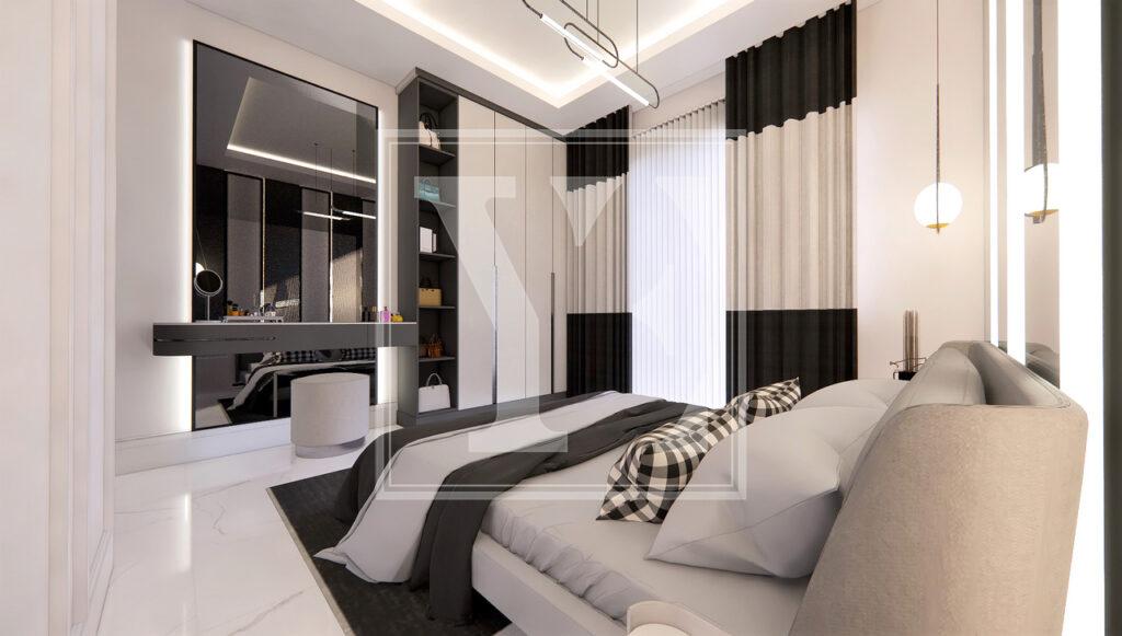 1+1 cozy apartment in Gazipaşa for Sale