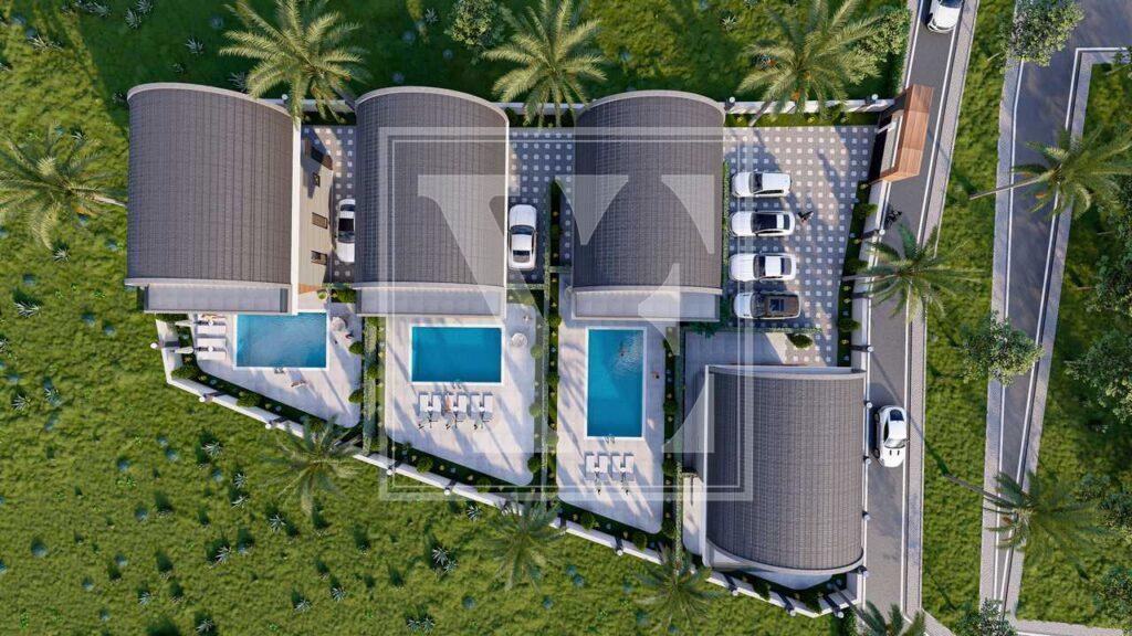 ویلای شیک و دنج 3+1 در منطقه نیکا در پایالار