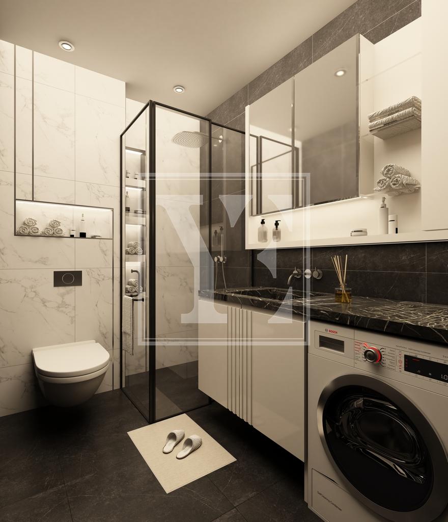 Cozy apartment 1+1 for investment in the beautiful area in Kargicak