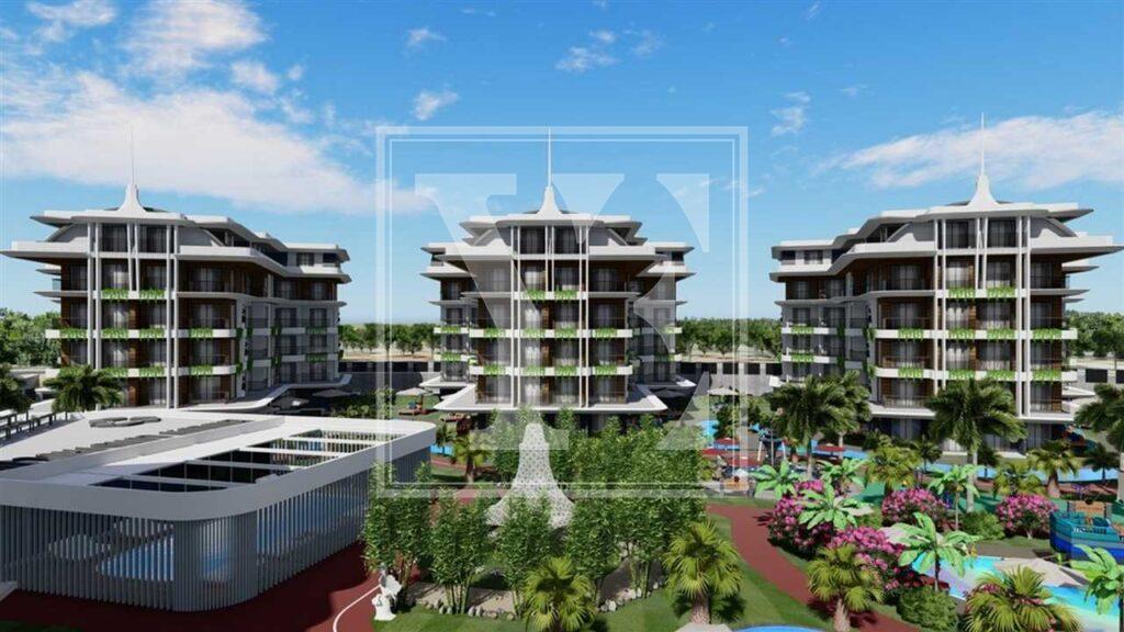 Elegante Dach-Maisonette 2+1 als Investition in der schönen Gegend von Oba