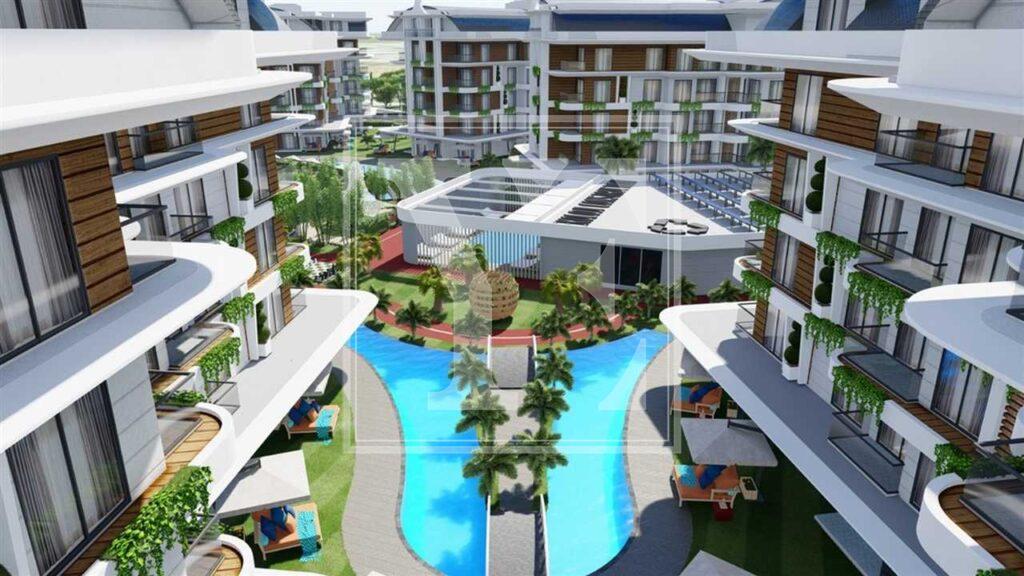 Elegante Dach-Maisonette 2+1 als Investition in der schönen Gegend von Oba