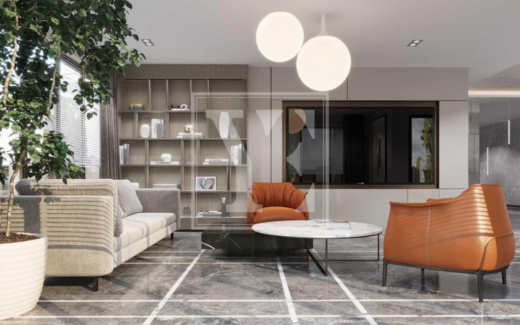 Elegante Dach-Maisonette 2+1 als Investition in der schönen Gegend von Oba