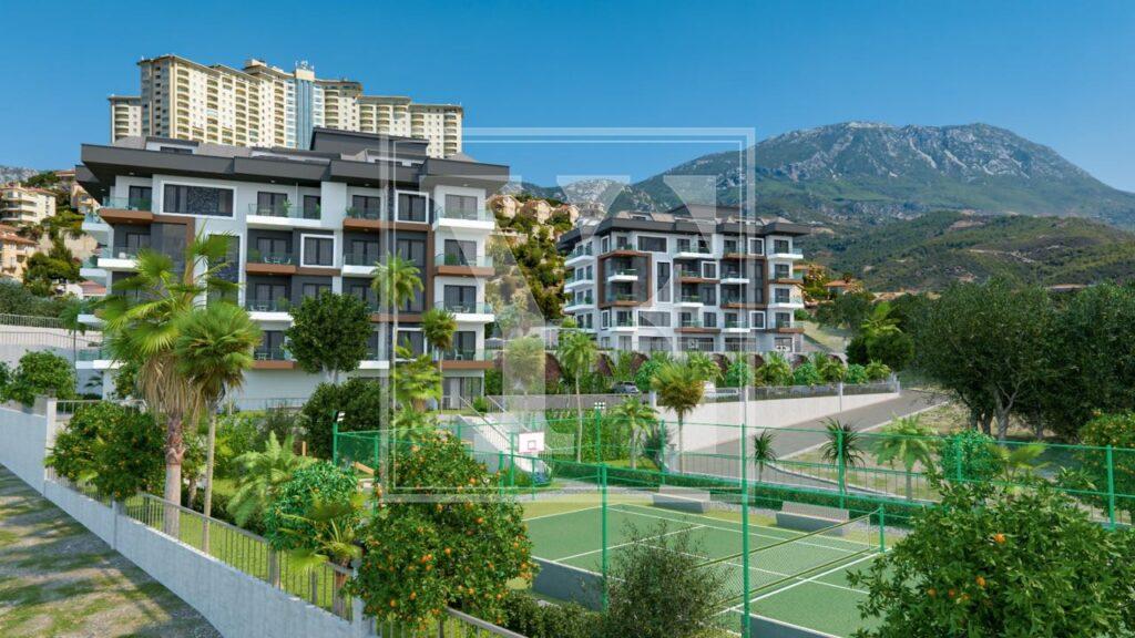 Eine erstaunliche 1+1-Wohnung in einem neuen Projekt