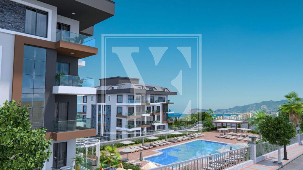 Eine erstaunliche 1+1-Wohnung in einem neuen Projekt