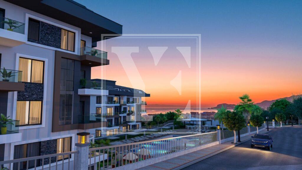 Eine erstaunliche 1+1-Wohnung in einem neuen Projekt