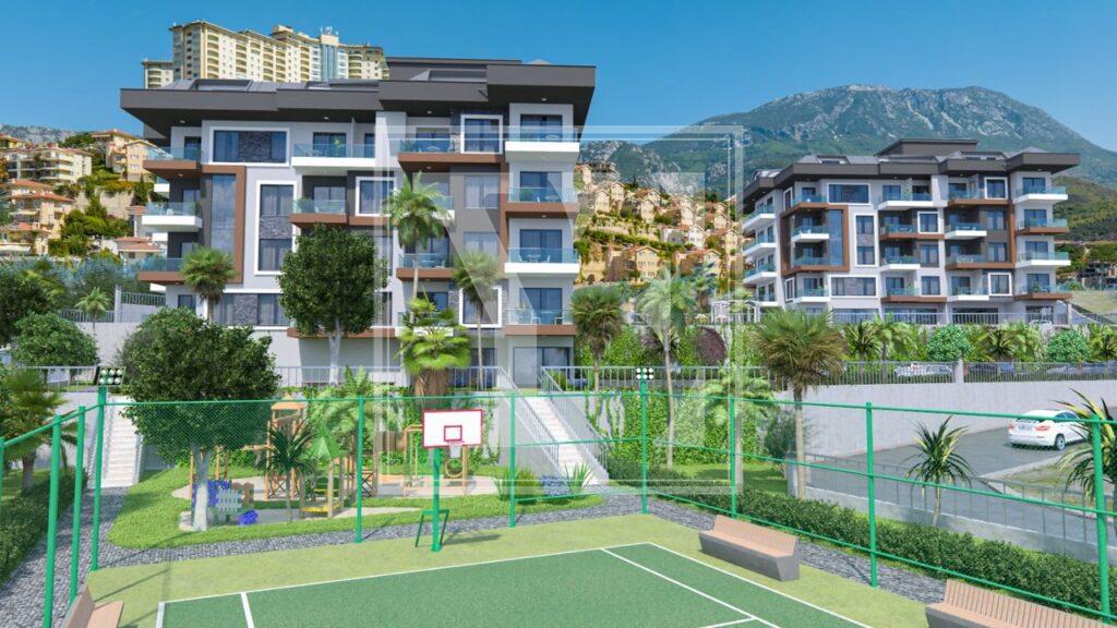 Eine erstaunliche 1+1-Wohnung in einem neuen Projekt