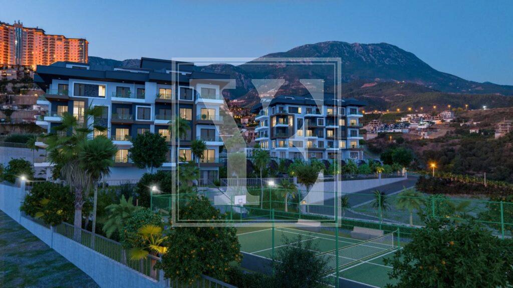 Eine erstaunliche 1+1-Wohnung in einem neuen Projekt