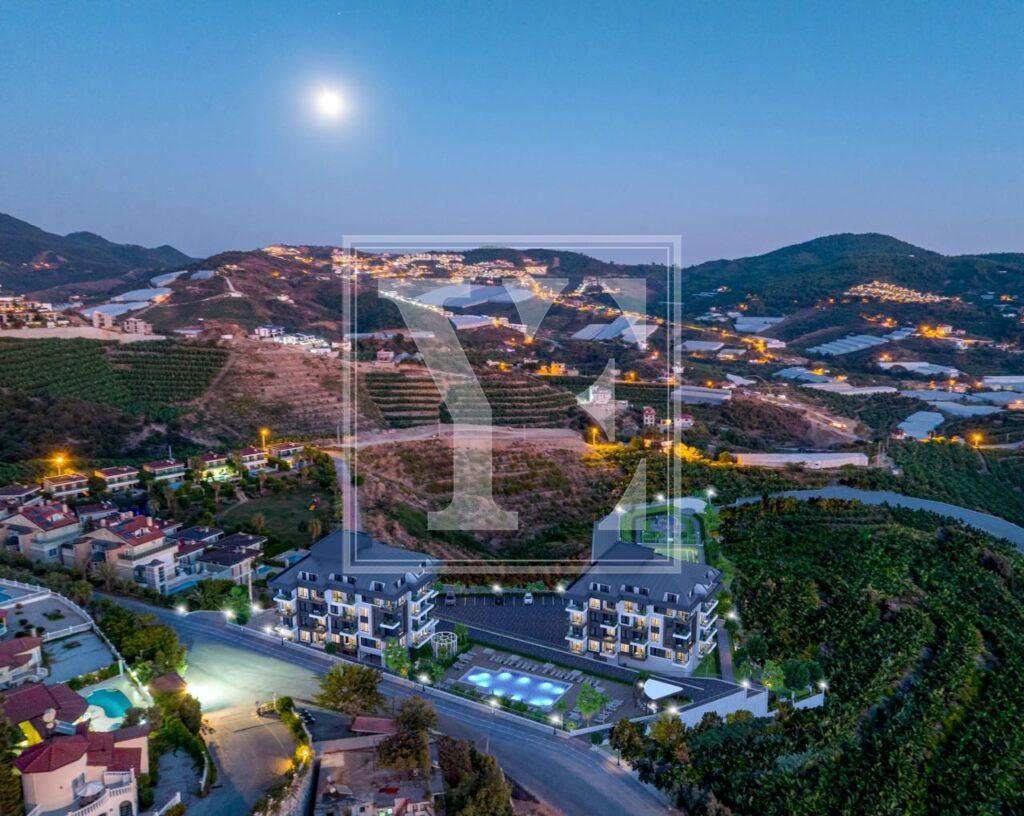 Eine erstaunliche 1+1-Wohnung in einem neuen Projekt