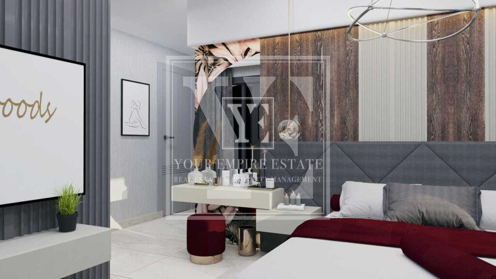 Moderne Maisonette-Wohnung 3+1 im herrlichen Bektaş