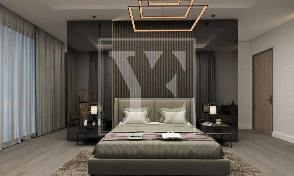 ویلای شیک 4+1 تریبلکس با چشم انداز شگفت انگیز در آلانیا