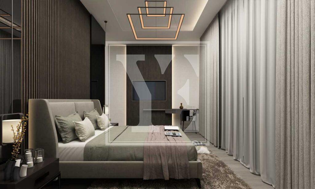 ویلای شیک 4+1 تریبلکس با چشم انداز شگفت انگیز در آلانیا