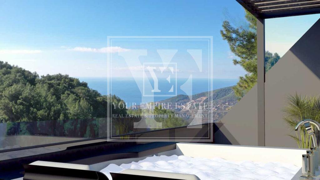 Moderne Maisonette-Wohnung 3+1 im herrlichen Bektaş