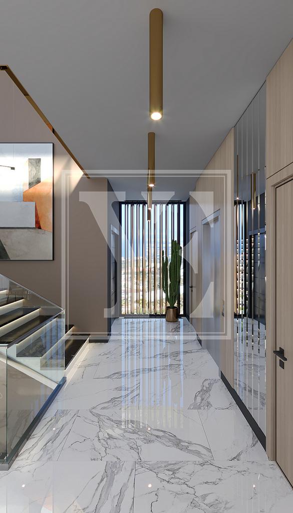 Сучасна вілла 4+1 для проживання з гарним краєвидом в Каргиджаку (Продано)