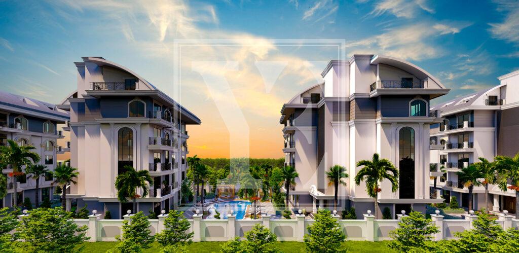 آپارتمان دو اتاقه زیبا در اوبا