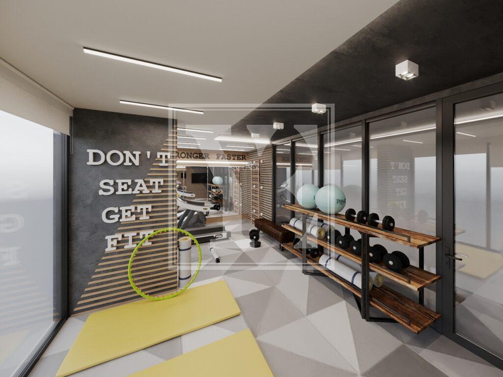 Отличная двухкомнатная квартира в Тосмуре.