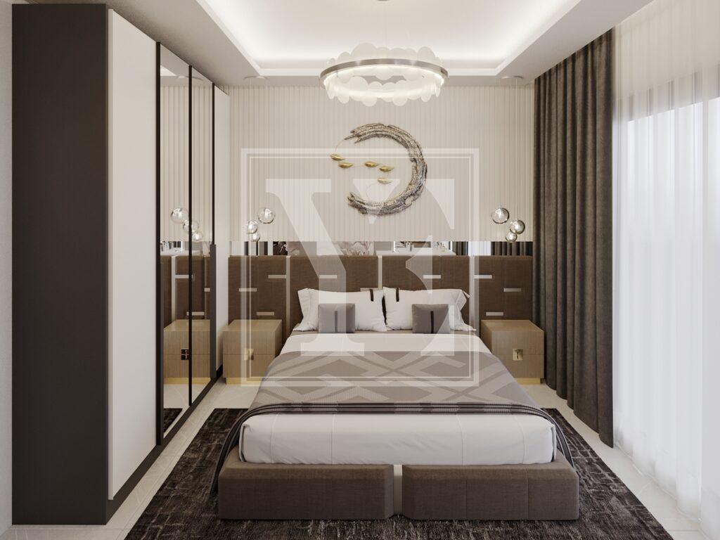 Отличная двухкомнатная квартира в Тосмуре.