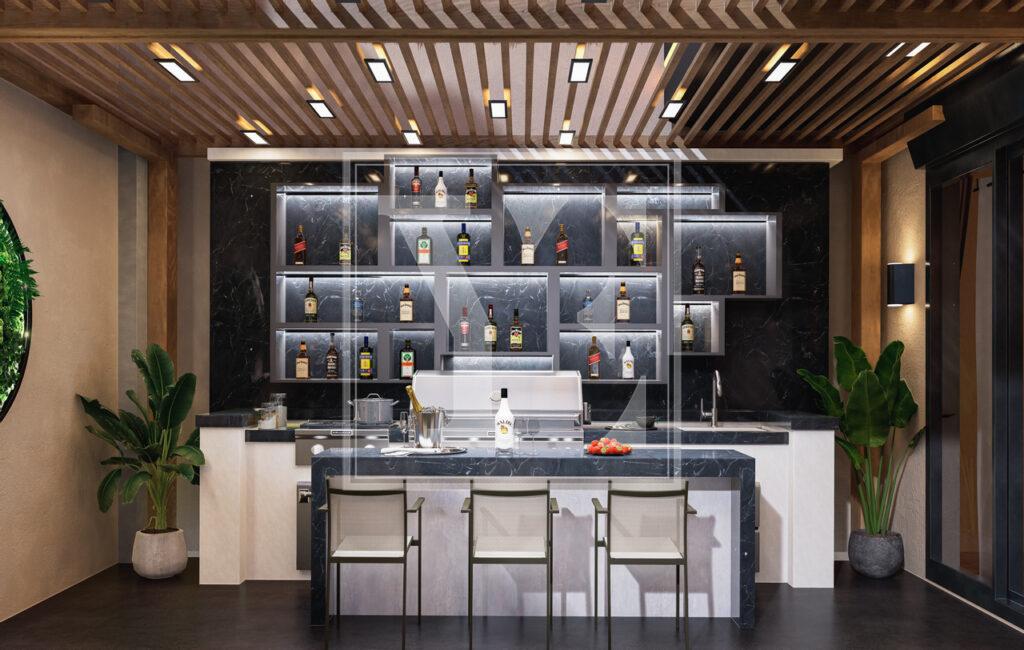 Luxury 4+1 sea view villa in Tepe