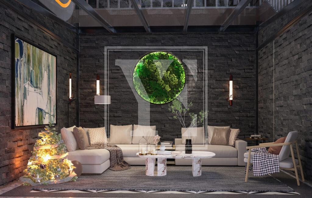 Luxury 4+1 sea view villa in Tepe