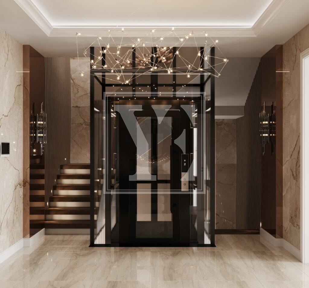 Luxury 4+1 sea view villa in Tepe